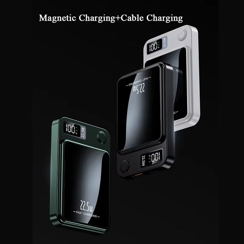 Xiaomi 100000Mah Capacity Power Bank Magnetic Wireless 22.5W Ultra Super Fast Charging Magnetic Power Bank for Iphone15 Samsung