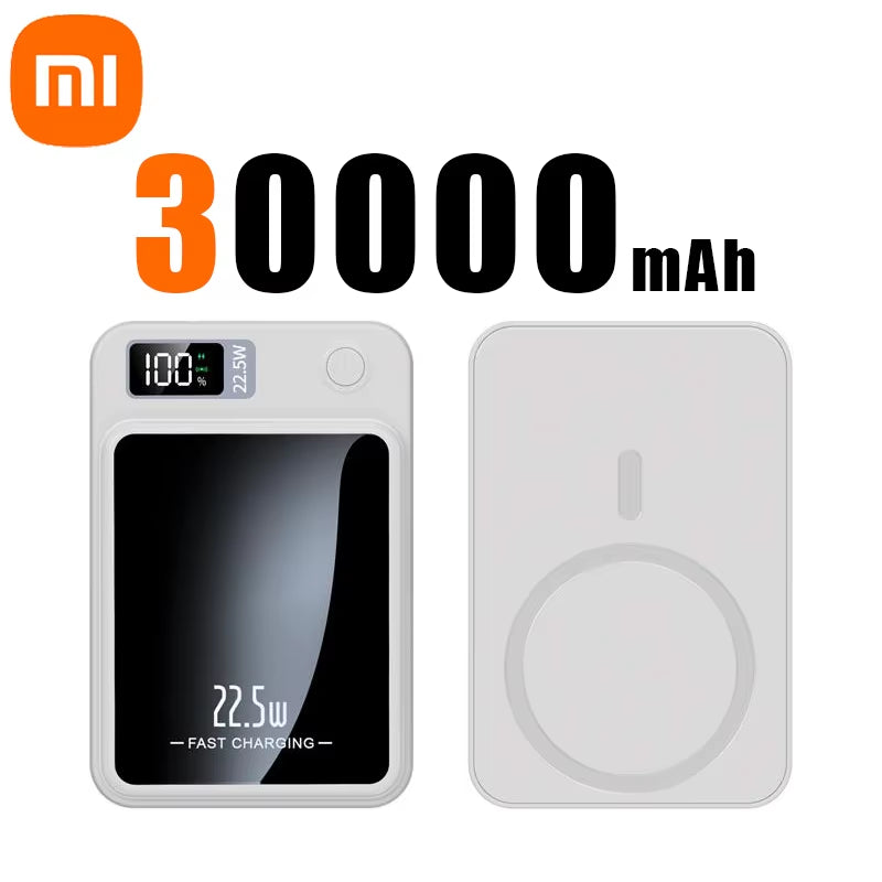 Xiaomi 100000Mah Capacity Power Bank Magnetic Wireless 22.5W Ultra Super Fast Charging Magnetic Power Bank for Iphone15 Samsung