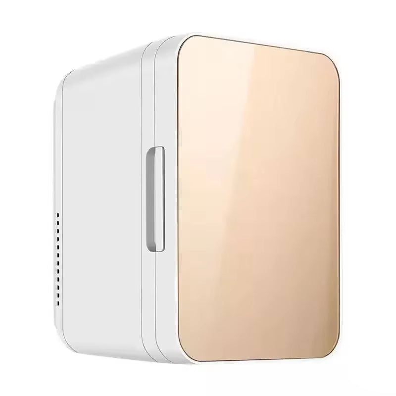 8L Portable Vehicle Refrigerator Mini Fridge Car and Home Dual-Use for Cooling Heating Refrigeration Dormitory Household Beauty