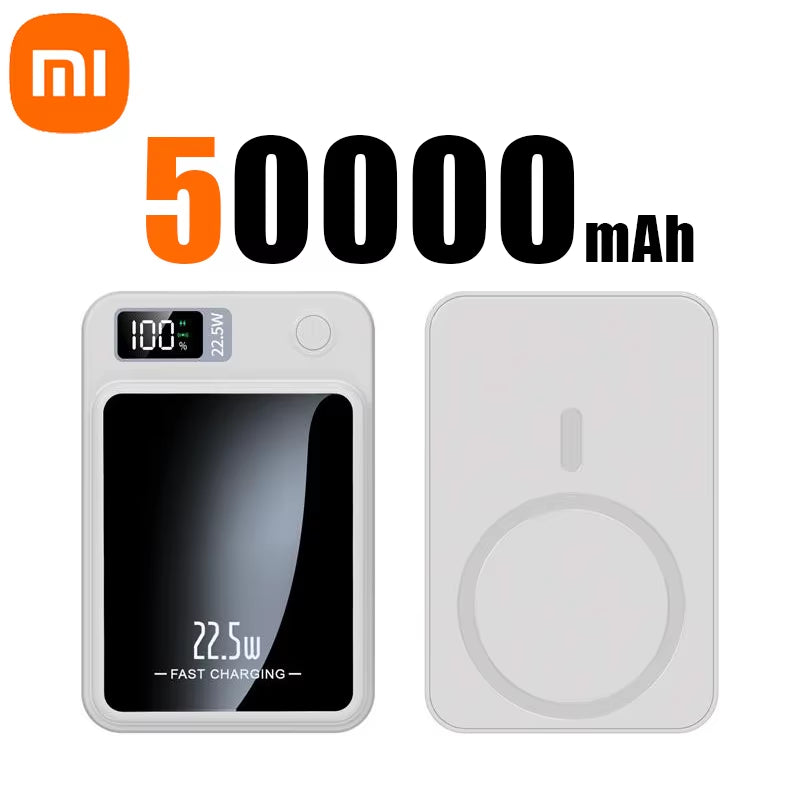 Xiaomi 100000Mah Capacity Power Bank Magnetic Wireless 22.5W Ultra Super Fast Charging Magnetic Power Bank for Iphone15 Samsung