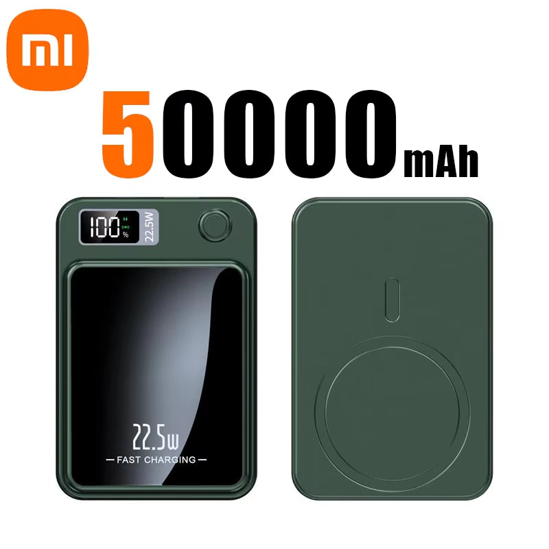 Xiaomi 100000Mah Capacity Power Bank Magnetic Wireless 22.5W Ultra Super Fast Charging Magnetic Power Bank for Iphone15 Samsung