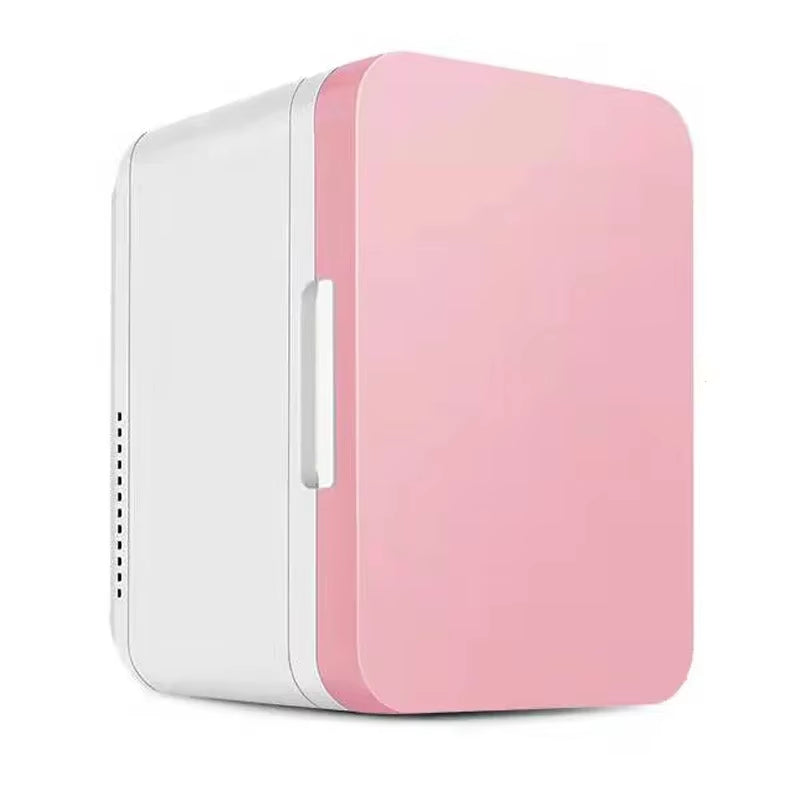 8L Portable Vehicle Refrigerator Mini Fridge Car and Home Dual-Use for Cooling Heating Refrigeration Dormitory Household Beauty
