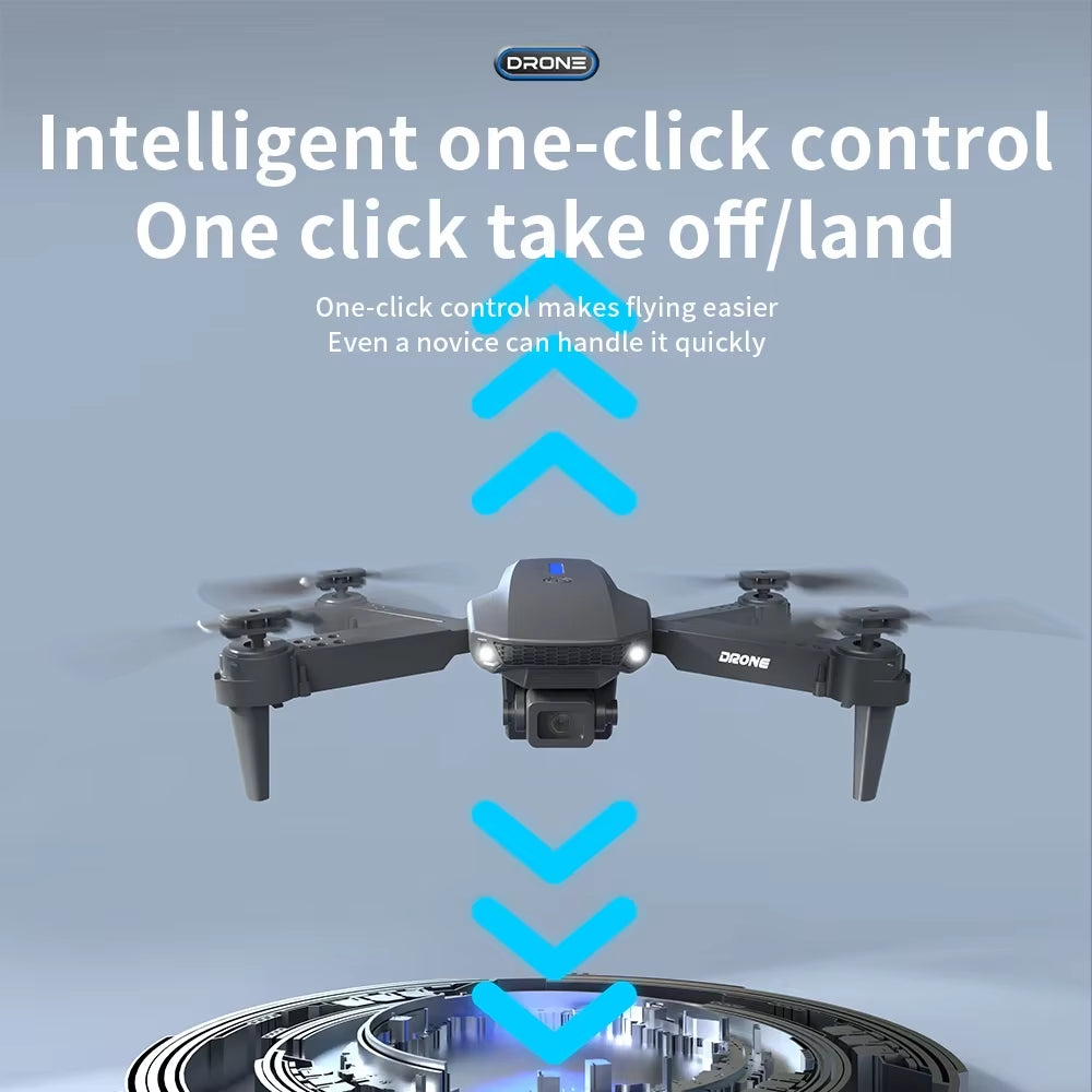2025 E88 Professional HD 4K RC Drone Wide Angle Camera Foldable Helicopter Quadcopter Aircraft Kid Gift Toys by KBDFA
