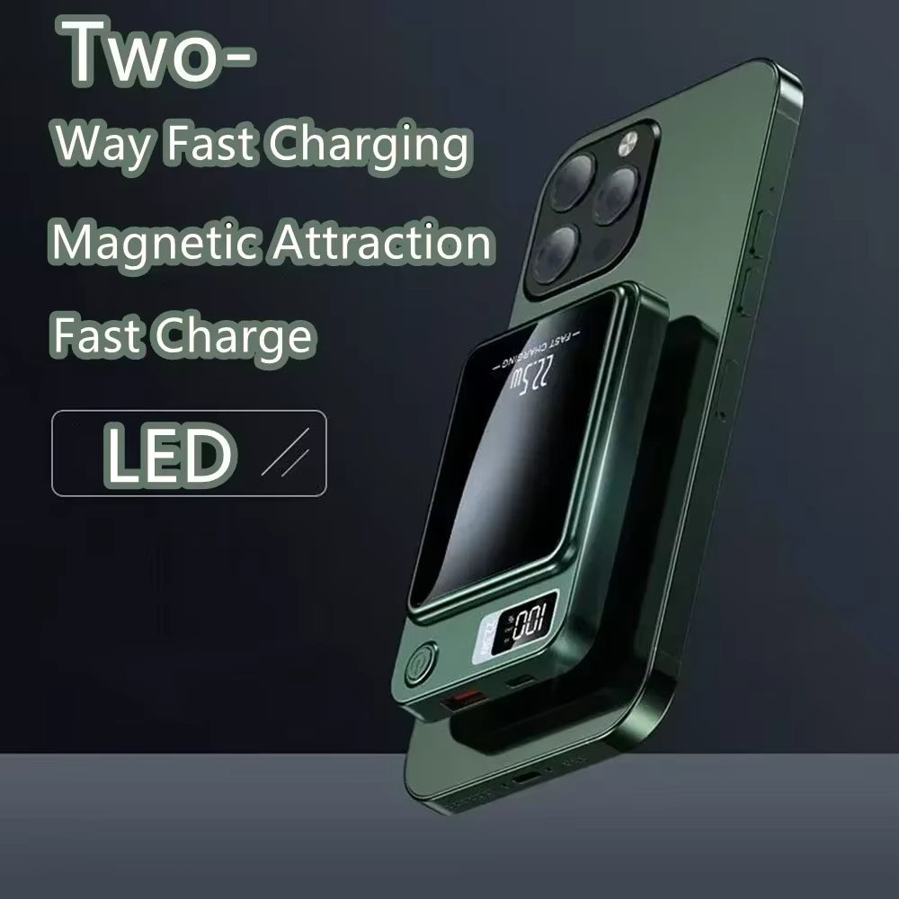 Xiaomi 100000Mah Capacity Power Bank Magnetic Wireless 22.5W Ultra Super Fast Charging Magnetic Power Bank for Iphone15 Samsung
