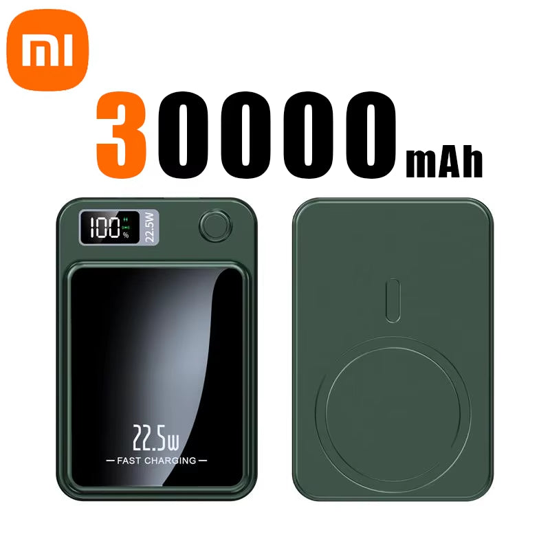 Xiaomi 100000Mah Capacity Power Bank Magnetic Wireless 22.5W Ultra Super Fast Charging Magnetic Power Bank for Iphone15 Samsung