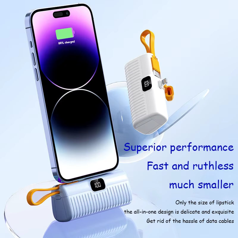 ﻿300000Mah 2-In-1 Mini Power Bank