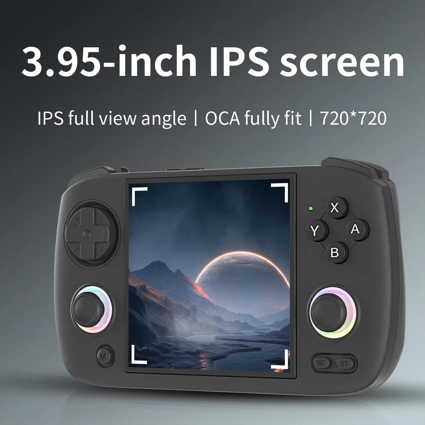 RG Cubexx Retro Handheld Games Console Linux RGB Joystick Video Gaming Player Supports WIFI HD TV Connection RG Cube Xx