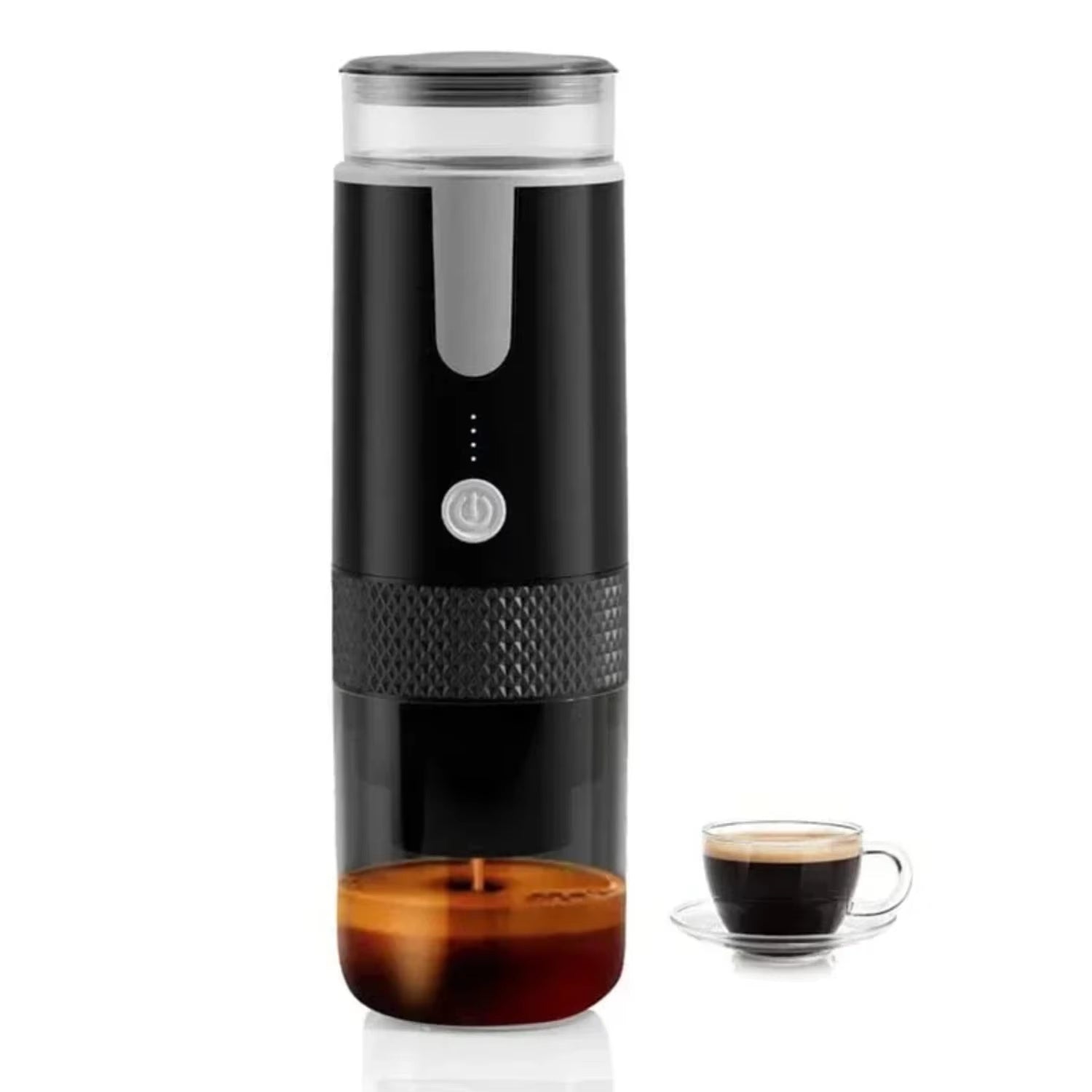 NEW Portable Mini Coffee Maker New Compact Espresso Machine for Ground Coffee and Capsules - Convenient and Travel Friend