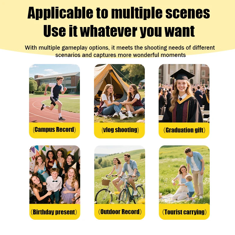 X5 Mini Camera Keychain Retro Camera HD 1080P Portable USB Video Recorder for Birthday Camera Recorder Mini Camcorder