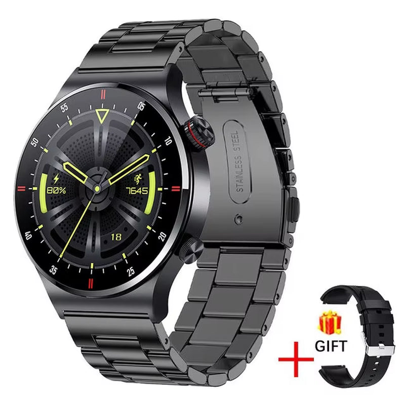 Luxury Smart Watches Men NFC BT Call Fitness Waterproof Sports Wrist Intelligent Smartwatches for Women Kids Xiaomi Huawei 2025