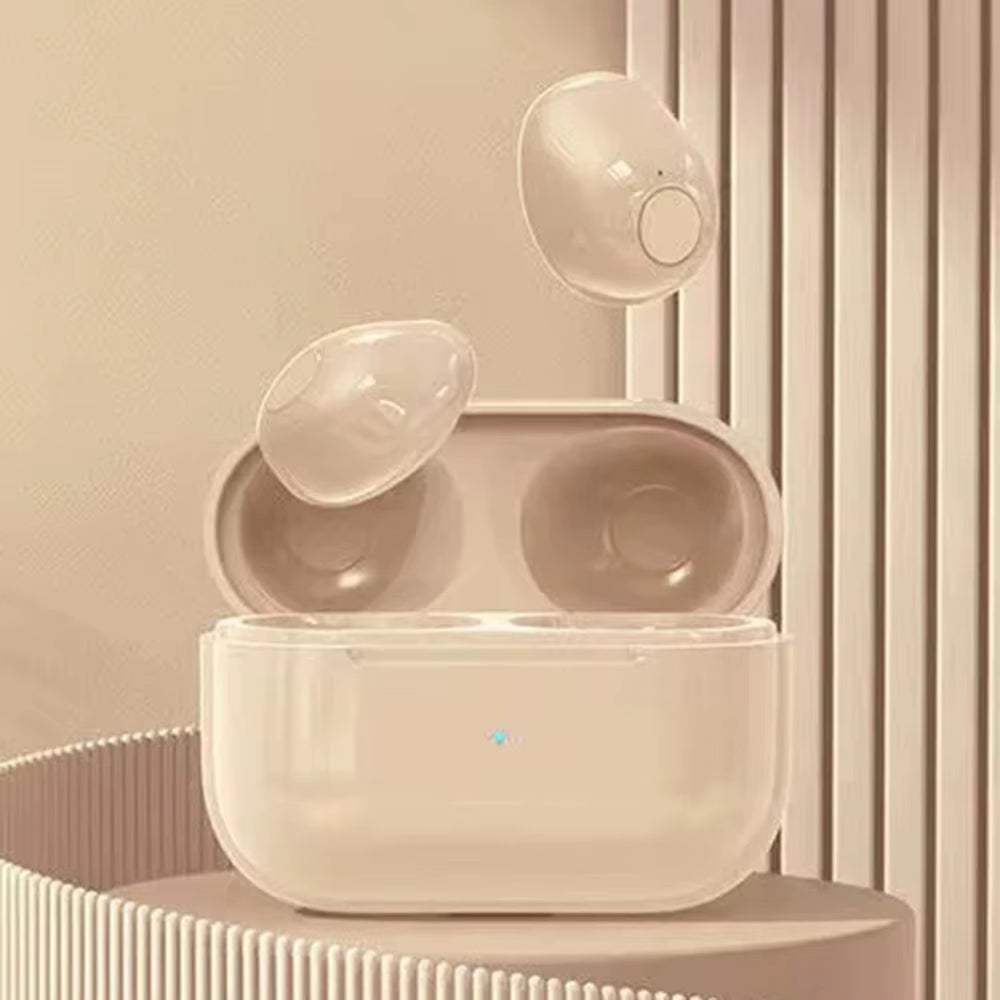 Invisible Earphones Mini Earphones Bluetooth 5.2TWS Wireless Touch Games NFC Invisible in Ear Noise Reduction Sports Earphones