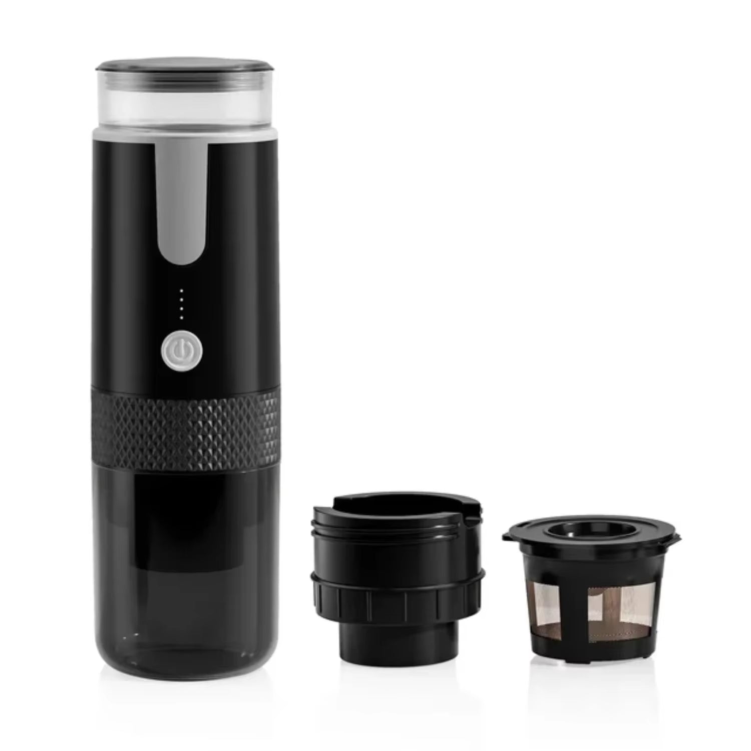 NEW Portable Mini Coffee Maker New Compact Espresso Machine for Ground Coffee and Capsules - Convenient and Travel Friend