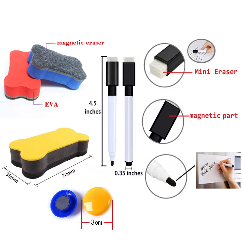 Magnetic Refrigerator Blackboard