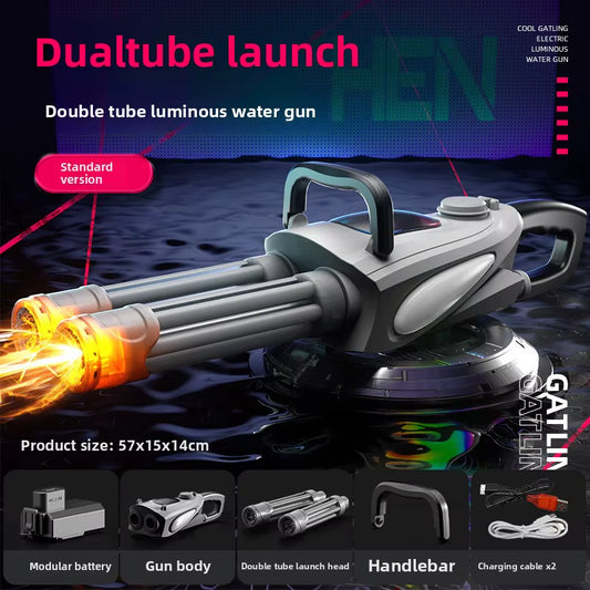 Rotating Barrel Gatling Water Gun