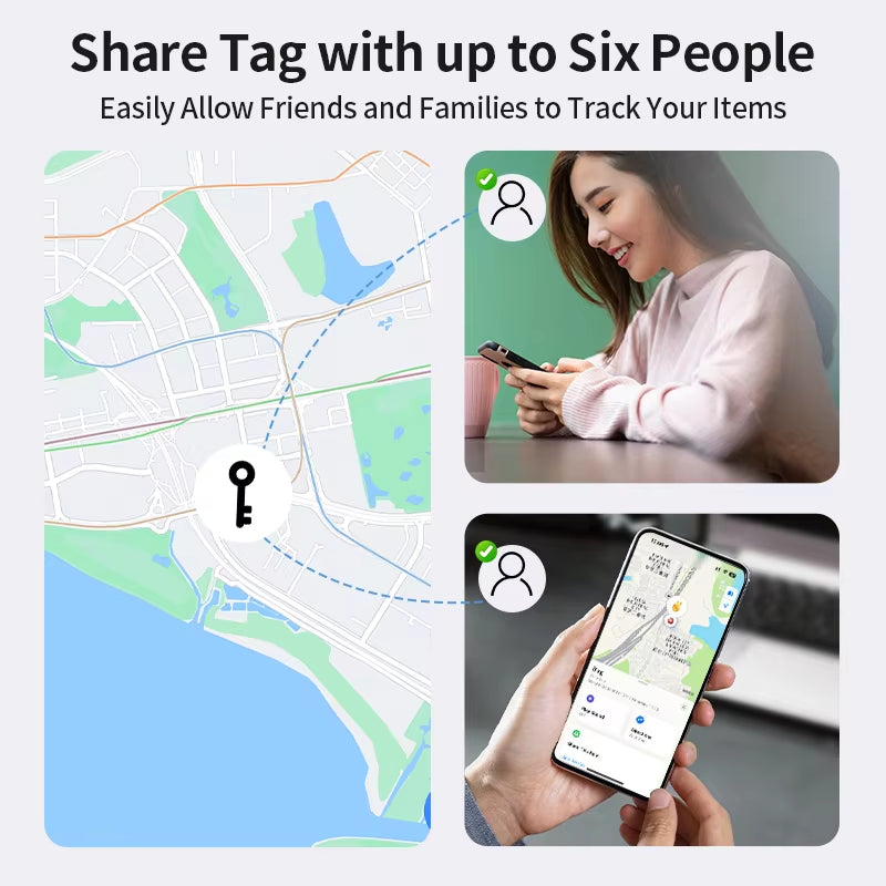 4/3/2/1 Pack Anti-Lose Tracker for Apple Airtag Replacemen via Find My Bluetooth GPS Tracker for Luggage IOS Mfi Key Finder