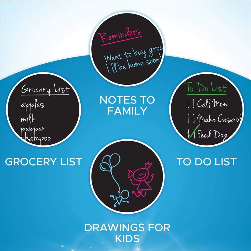 Magnetic Refrigerator Blackboard
